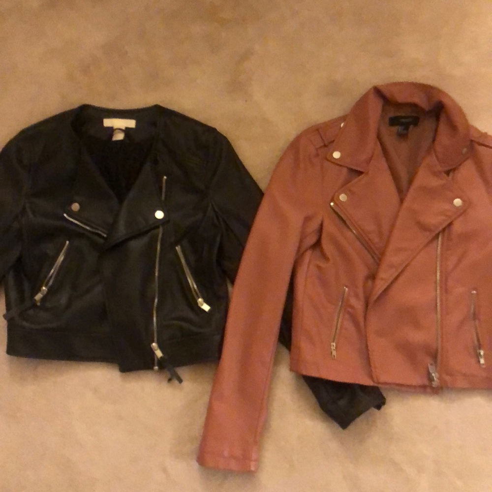Bundle 2 leather jackets